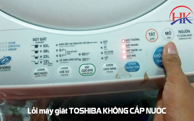 Nguyên nhân gây lỗi e10 máy giặt toshiba và cách xử lý