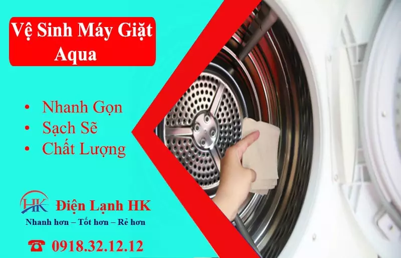 Vệ Sinh Máy Giặt Aqua: Đừng Bỏ Qua 6 Bước Quan Trọng Này Vệ sinh máy giặt Aqua
