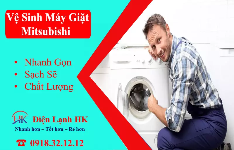 Vệ Sinh Máy Giặt Mitsubishi Tiết Kiệm Thời Gian? Gọi Thợ Giỏi Ngay! Vệ sinh máy giặt Mitsubishi