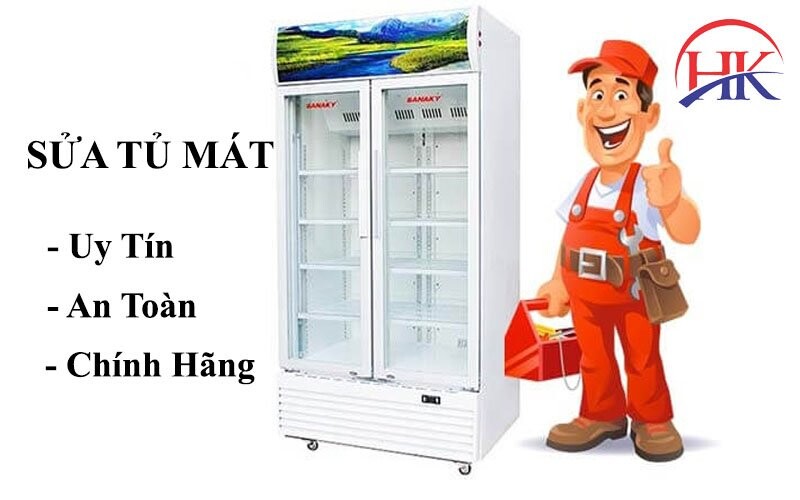 dịch vụ sửa tủ mát Điện Lạnh HK