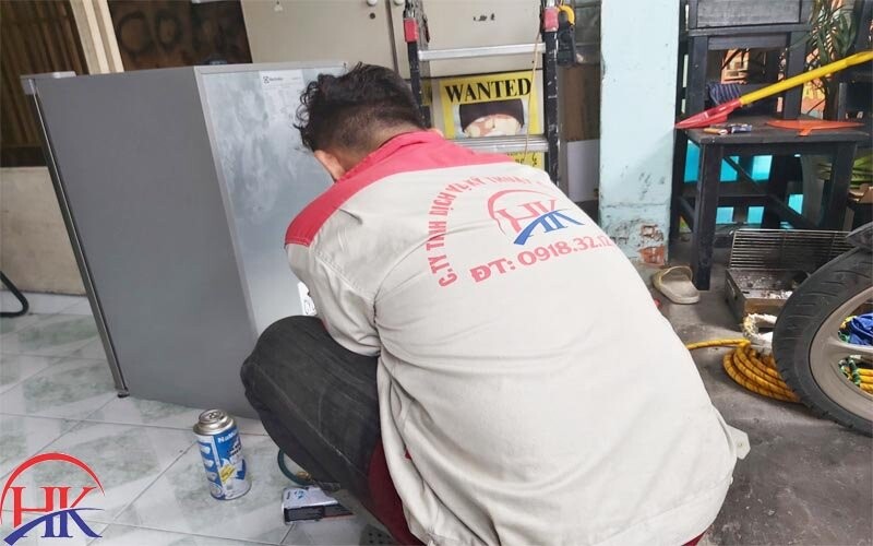 dịch vụ sửa tủ lạnh haier tại Điện lạnh HK