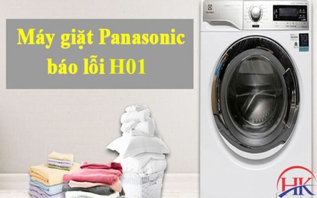 lỗi h01 máy giặt Panasonic