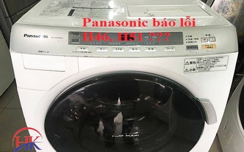 lỗi h46, h51, h53 máy giặt panasonic