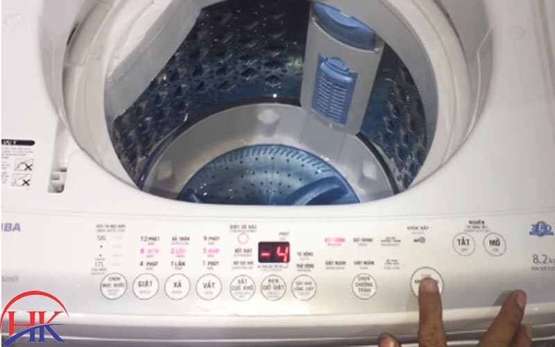 lỗi e7 máy giặt toshiba
