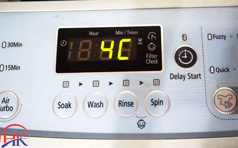 Hướng Dẫn Chi Tiết Sửa Máy Giặt Samsung Báo Lỗi 4C Tại Nhà! Máy giặt Samsung bị lỗi 4c