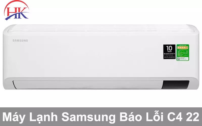 Máy Lạnh Samsung Báo Lỗi C4, C4-22? Mẹo Sửa Ngay Không Cần Thợ! Máy lạnh Samsung báo lỗi C4, C4 22