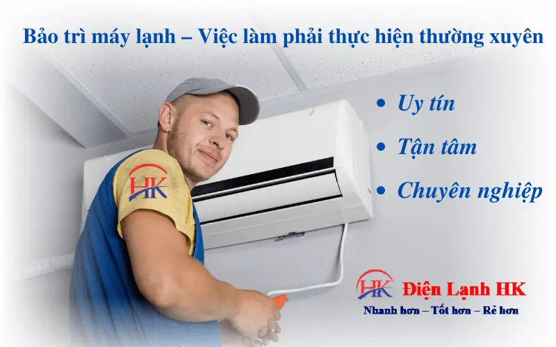 Dịch Vụ Vệ Sinh Máy Lạnh Tại Nhà Uy Tín Số 1 TPHCM Bảo trì máy lạnh thường xuyên