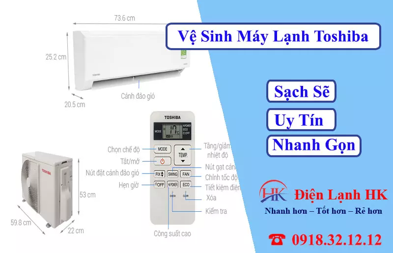 Bí Quyết Vệ Sinh Máy Lạnh Toshiba Tại Nhà, Tự Làm Hay Gọi Thợ? Cách vệ sinh máy lạnh Toshiba