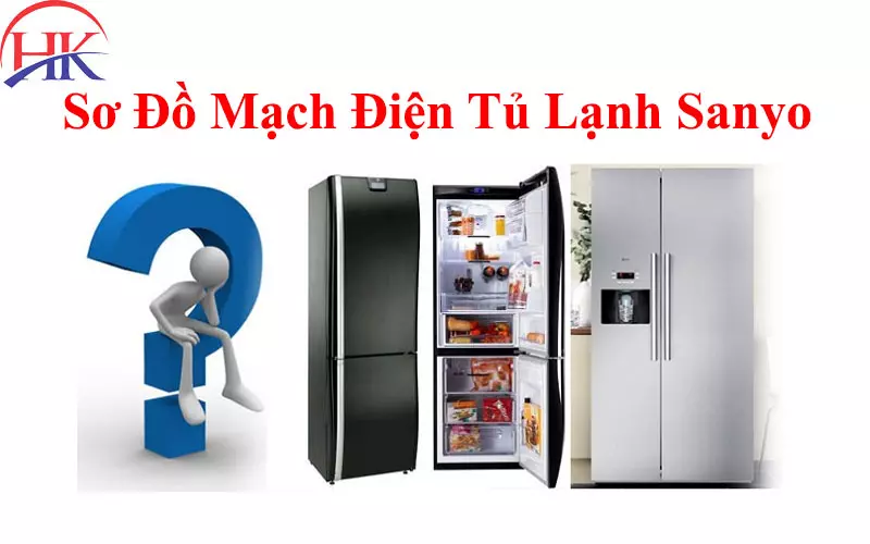 Bí Quyết Hiểu Rõ Chức Năng Các Bộ Phận Qua Sơ Đồ Tủ Lạnh Sanyo Sơ đồ tủ lạnh Sanyo