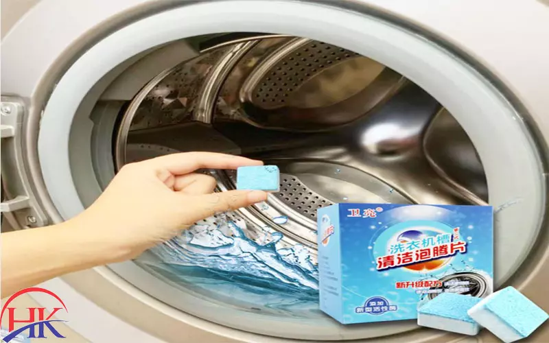 Dịch Vụ Vệ Sinh Máy Giặt Cửa Ngang Uy Tín - Kiểm Tra Tận Tình! Sử dụng viên tẩy lồng giặt chuyên dụng