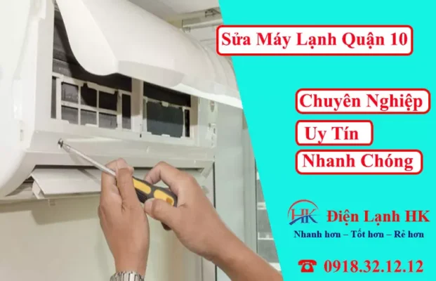 Sửa máy lạnh quận 10