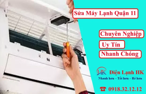 Sửa máy lạnh quận 11