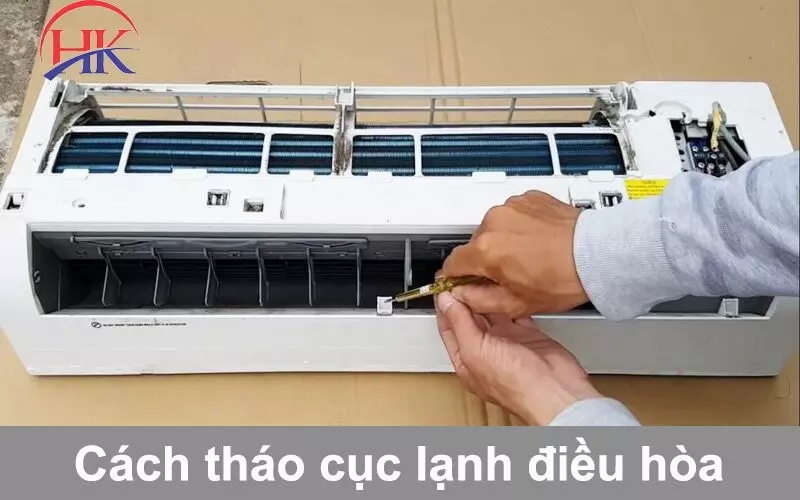 Mẹo Hay! Cách Tháo Cục Lạnh Điều Hòa Với 3 Dụng Cụ Cực Đơn Giản Cách tháo cục lạnh điều hòa