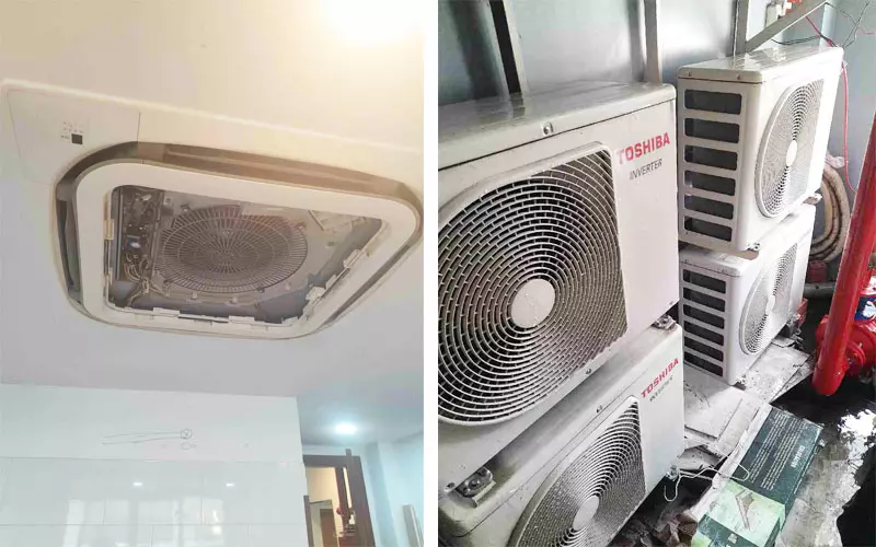 Vệ Sinh Máy Lạnh Âm Trần Nhanh Chóng, Đúng Cách - Tránh Hư Hỏng Vệ sinh máy lạnh âm trần