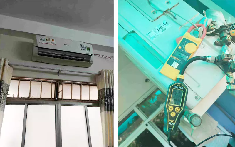 Dịch Vụ Sửa Máy Lạnh Sharp Nhanh Chóng - Gọi Ngay Kẻo Lỡ! Dịch vụ sửa máy lạnh Sharp tận nhà