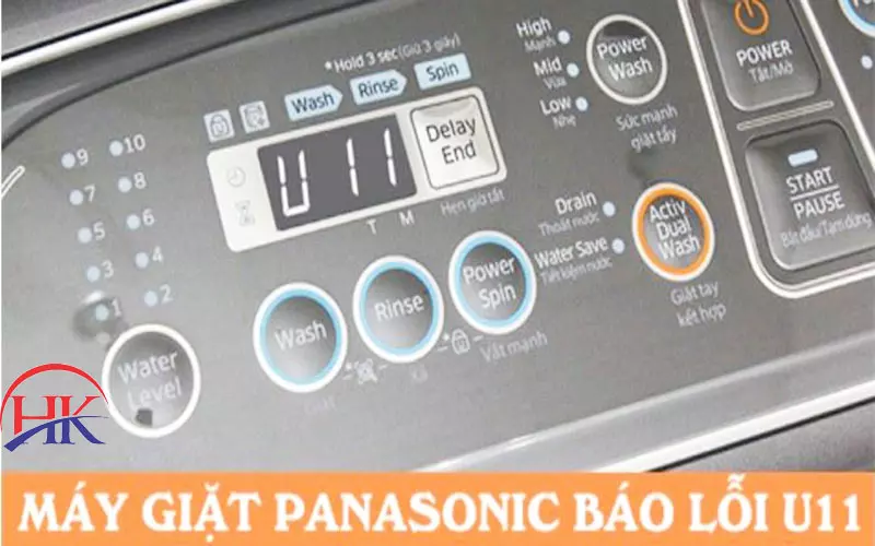 Máy Giặt Panasonic Báo Lỗi U11 Đừng Hoảng Hốt! Xem Ngay Cách Xử Lý! Máy giặt Panasonic báo U11