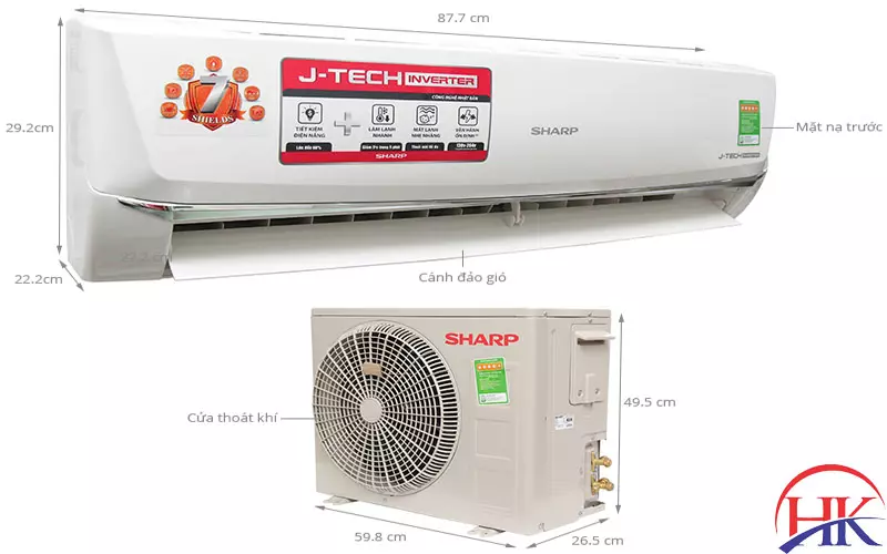 Dịch Vụ Sửa Máy Lạnh Sharp Nhanh Chóng - Gọi Ngay Kẻo Lỡ! Máy lạnh Sharp