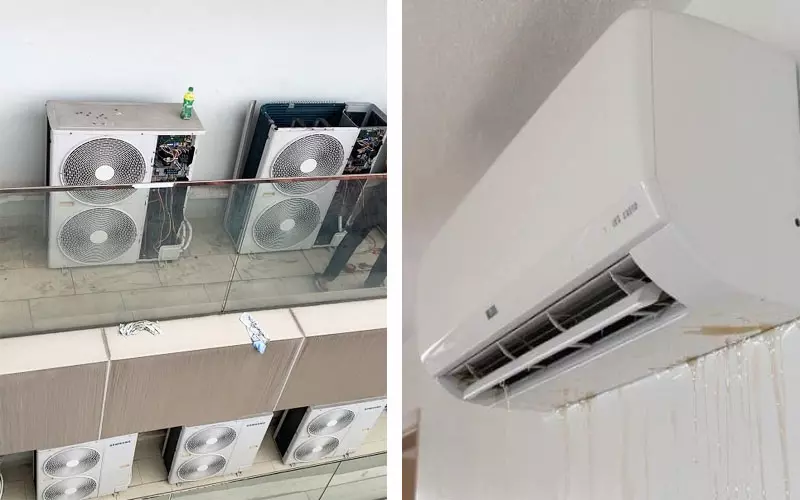 Sửa Máy Lạnh Midea Lỗi Gì? Nguyên Nhân & Cách Khắc Phục Nhanh Khắc phục lỗi máy lạnh midea bị chảy nước.