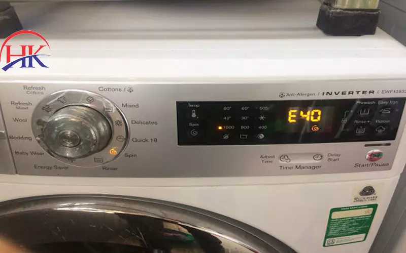 Mẹo Vàng Sửa Lỗi E40 Máy Giặt Electrolux An Toàn Tuyệt Đối! Sửa máy giặt Electrolux báo lỗi E40
