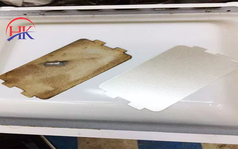 Tấm Chắn Sóng Lò Vi Sóng Bị Cháy Đen Có Cần Phải Thay? Xem Cho Kịp Lá chắn sóng lò vi sóng