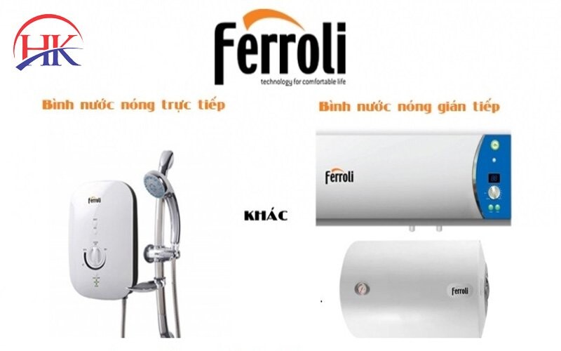 máy nước nóng ferroli