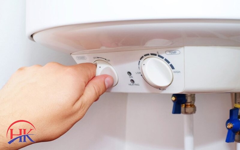nút điều khiển máy nước nóng bị hỏng