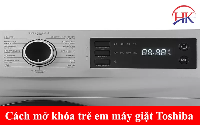 Mẹo Vàng Mở Khóa Trẻ Em Máy Giặt Toshiba An Toàn Tuyệt Đối Cách mở khóa trẻ em máy giặt Toshiba