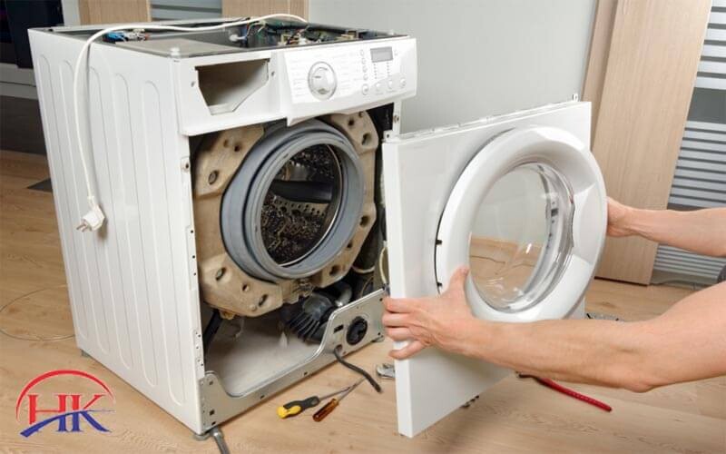 kiểm tra dây curoa máy giặt