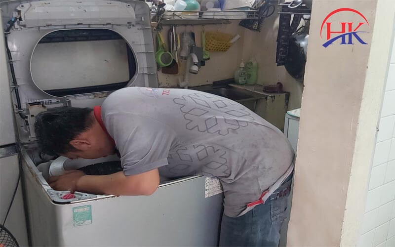 Thợ sửa máy giặt toshiba không vắt dược tại ĐIện Lạnh HK