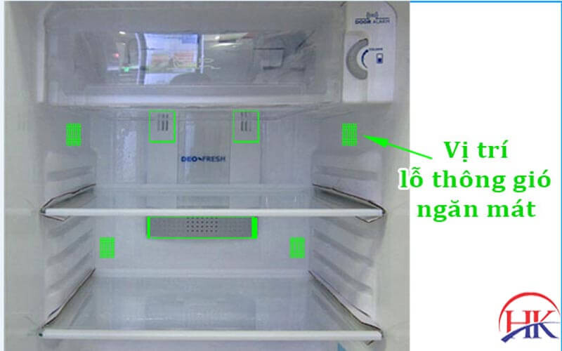 Tủ lạnh bị đóng tuyết ngăn mát