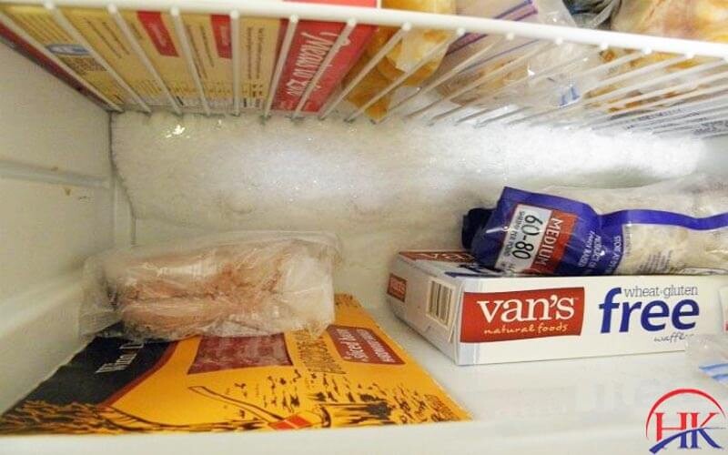 Tủ lạnh bị đóng đá ở ngăn mát