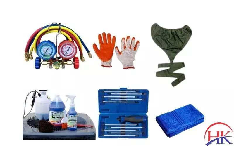 Hướng Dẫn Cách Tháo Máy Lạnh Tại Nhà Không Xì Gas Với 5 Bước Đơn Giản Dụng cụ tháo máy lạnh
