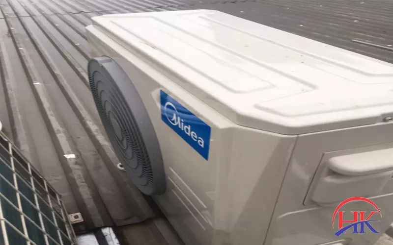 Đừng Tháo Lắp Máy Lạnh Midea Nếu Chưa Biết 7 Điều Quan Trọng Này! Lắp đặt cục nóng máy lạnh Midea