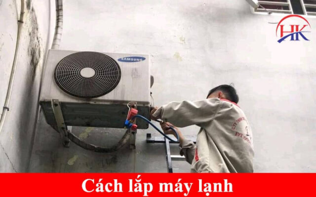 Thợ lắp máy lạnh Điện Lạnh HK