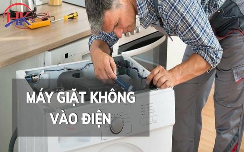 Nguyên nhân máy giặt không vào điện