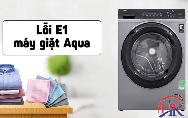 Máy giặt Aqua báo lỗi e1