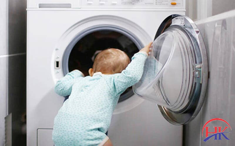 Chế độ CL của máy giặt Lg giúp bảo vệ trẻ nhỏ