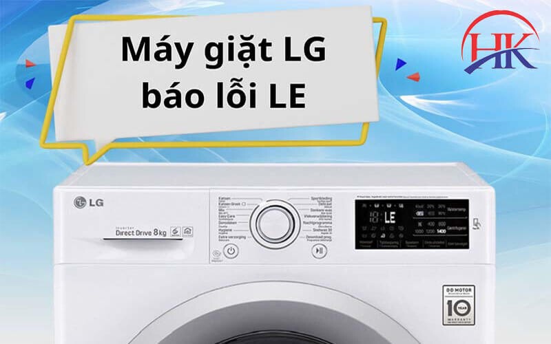 Máy giặt LG báo lỗi ue