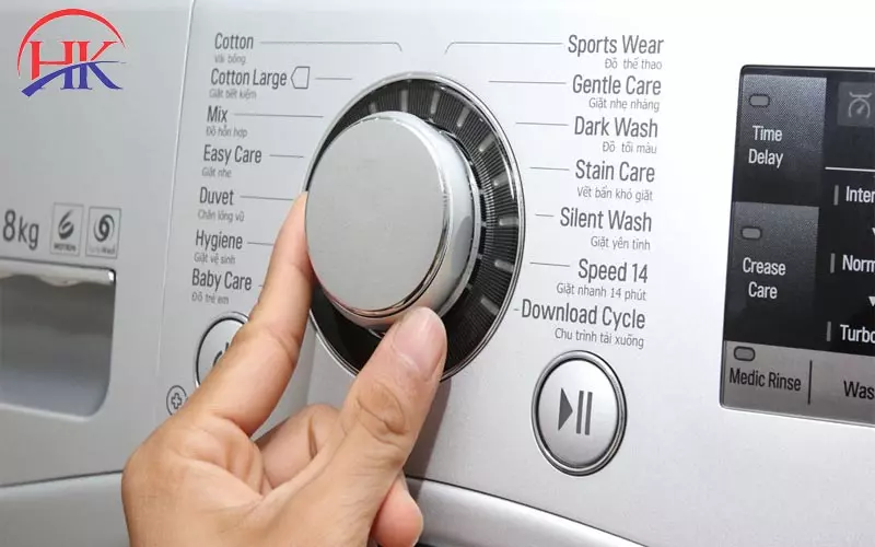 Cách Sử Dụng Máy Giặt Lg Để Quần Áo Không Bị Xù Lông Điều chỉnh chế độ giặt