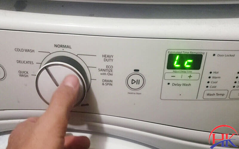 Cách sửa máy giặt Lg báo lỗi LE