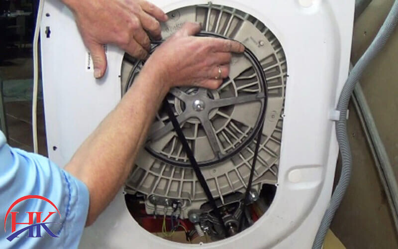 Tăng dây curoa máy giặt