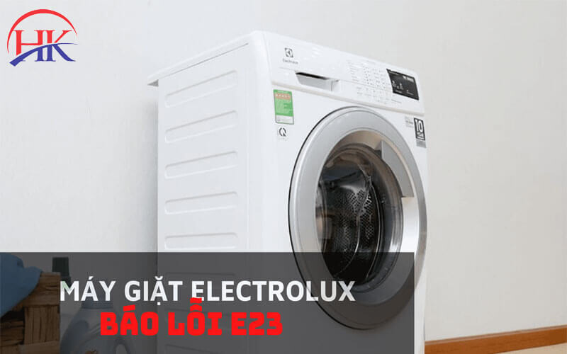 Máy giặt Electrolux báo lỗi e23