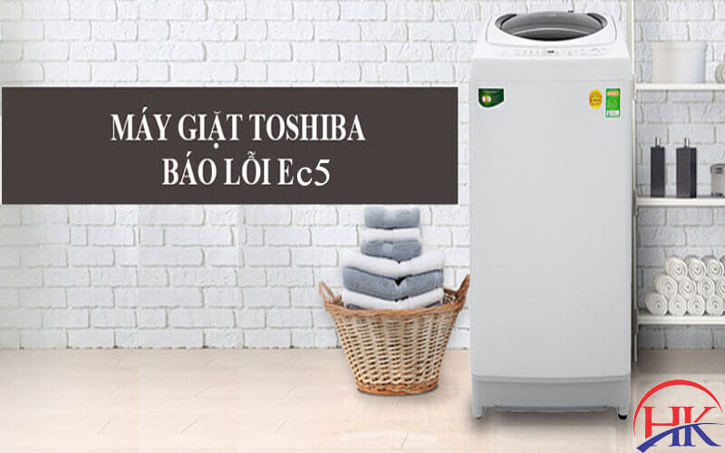 Máy giặt Toshiba báo lỗi ec5