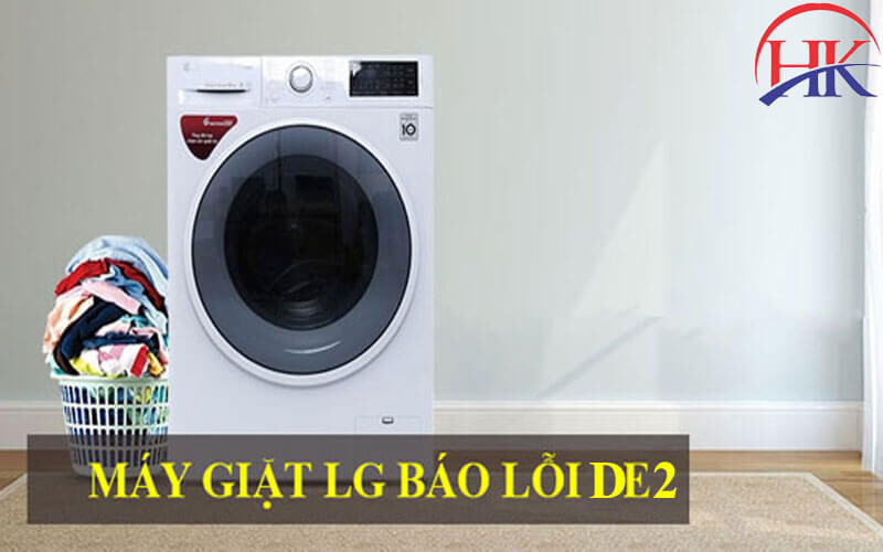 Máy giặt LG báo lỗi dE2