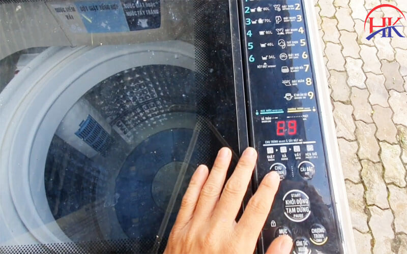 Sửa lỗi E9 máy giặt Sanyo