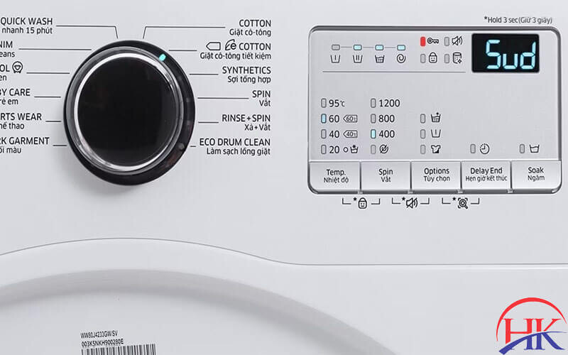 Cách khắc phục máy giặt Samsung báo lỗi 5Ud