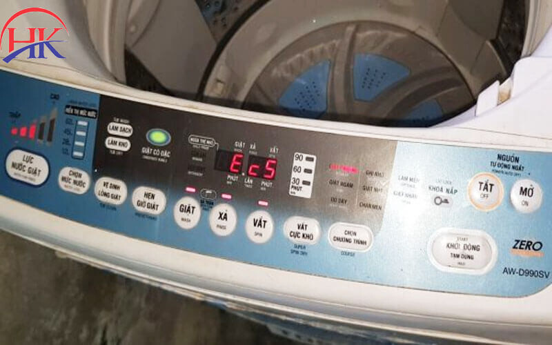 Sửa lỗi Ec5 ở máy giặt Toshiba