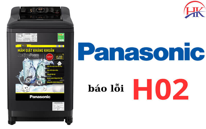Sửa lỗi h02 máy giặt Panasonic