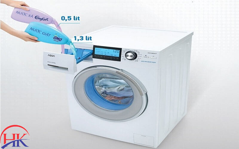 Sử dụng đúng loại chất tẩy rửa cho máy giặt