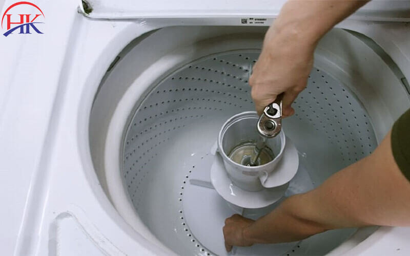 Thợ vệ sinh máy giặt Aqua tại Điện Lạnh HK